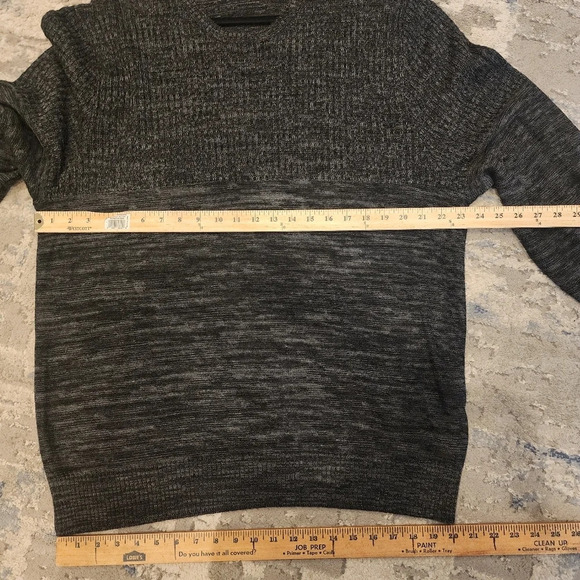 Calvin Klein Wool-Blend Grey Knit Sweater.  Men's size XXL. - Picture 12 of 14